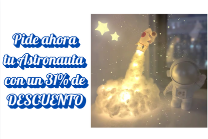 Astronauta Despegando (Lámpara)